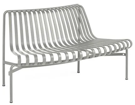HAY Palissade Park Dining Bank Out 1 Stk inkl. Montagesatz Nicht freistehend Sky Grey